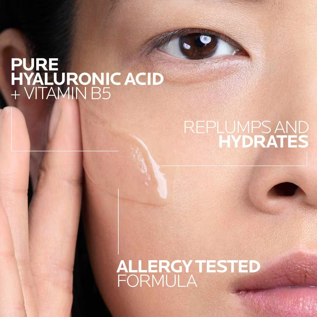 La Roche-Posay Suero facial de ácido hialurónico puro Hyalu B5