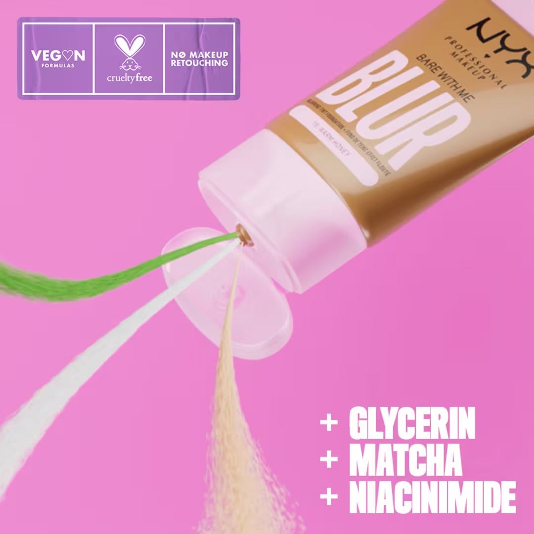 Bare With Me Blur Tint Soft Matte Foundation NYX