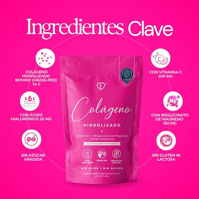 CARO FIT | Colágeno Hidrolizado Premium Sin Sabor