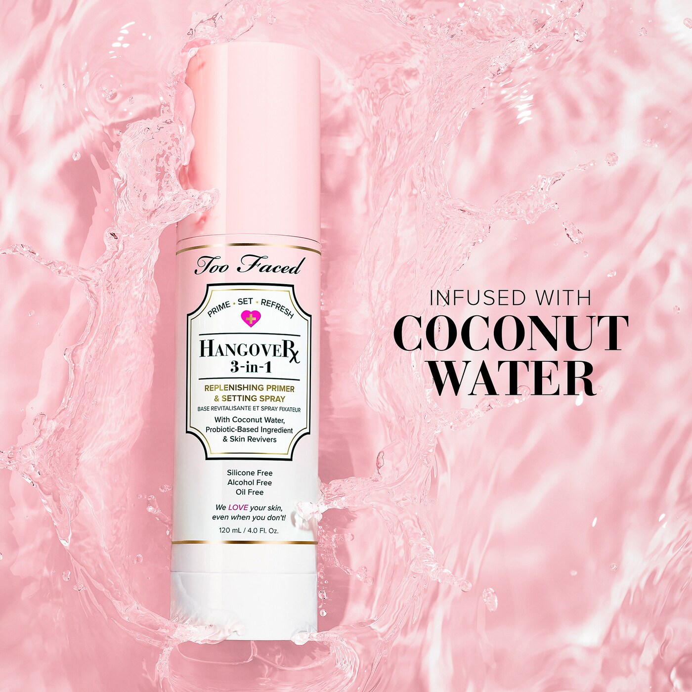 Hangover 3-in-1 Replenishing Primer & Setting Spray TOO FACED