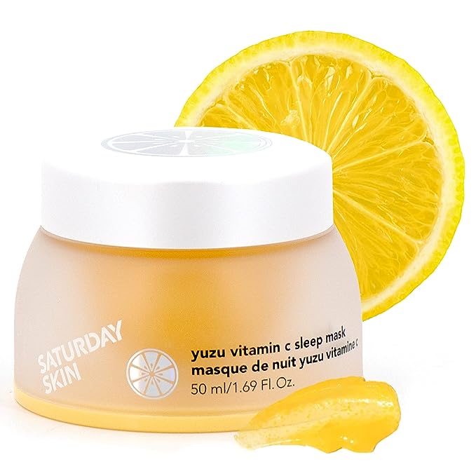 Saturday Skin Yuzu - Mascarilla facial para dormir con vitamina C