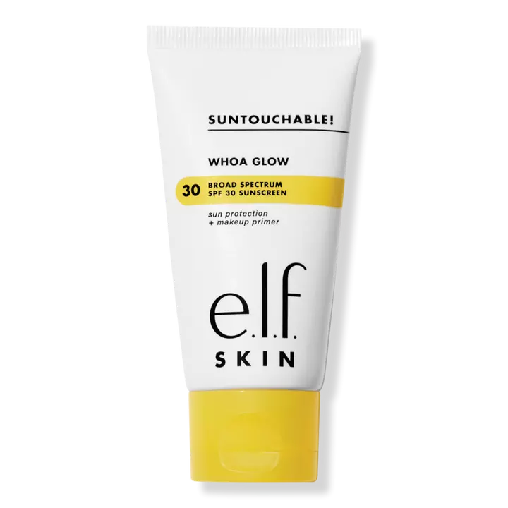 Protector solar Whoa Glow de amplio espectro SPF 30 ELF