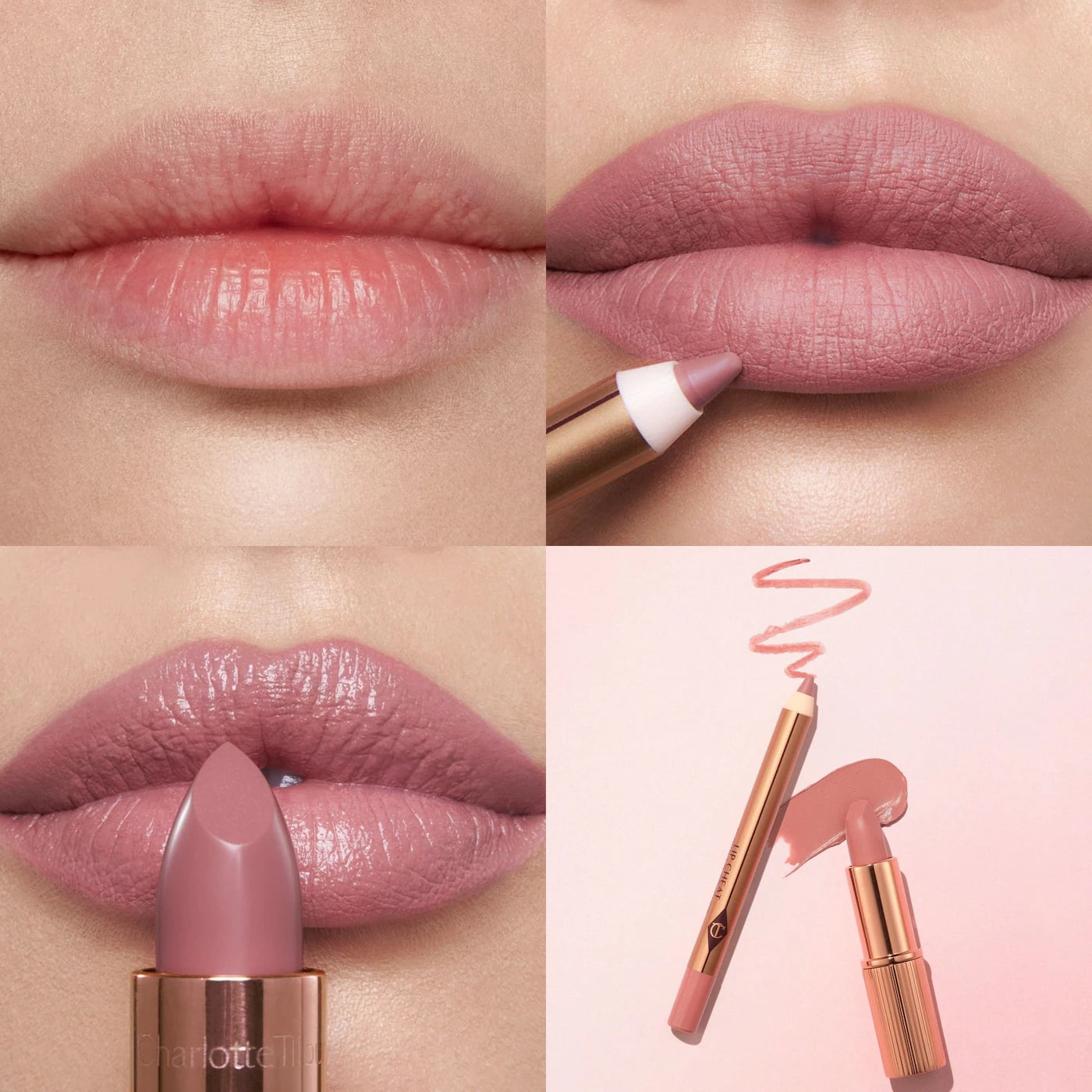 Mini Pillow Talk Lipstick & Liner Set CHARLOTTE TILBURY