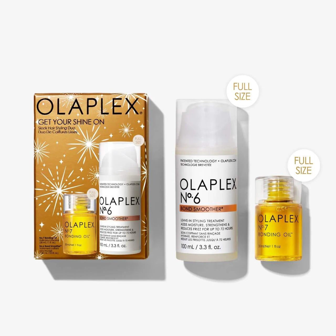 OLAPLEX Smooth Frizz and Style Hair Icons Set