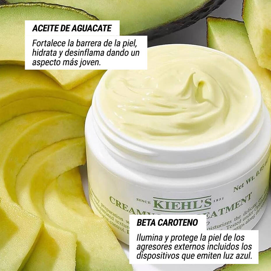 Creamy Eye Treatment with Avocado
