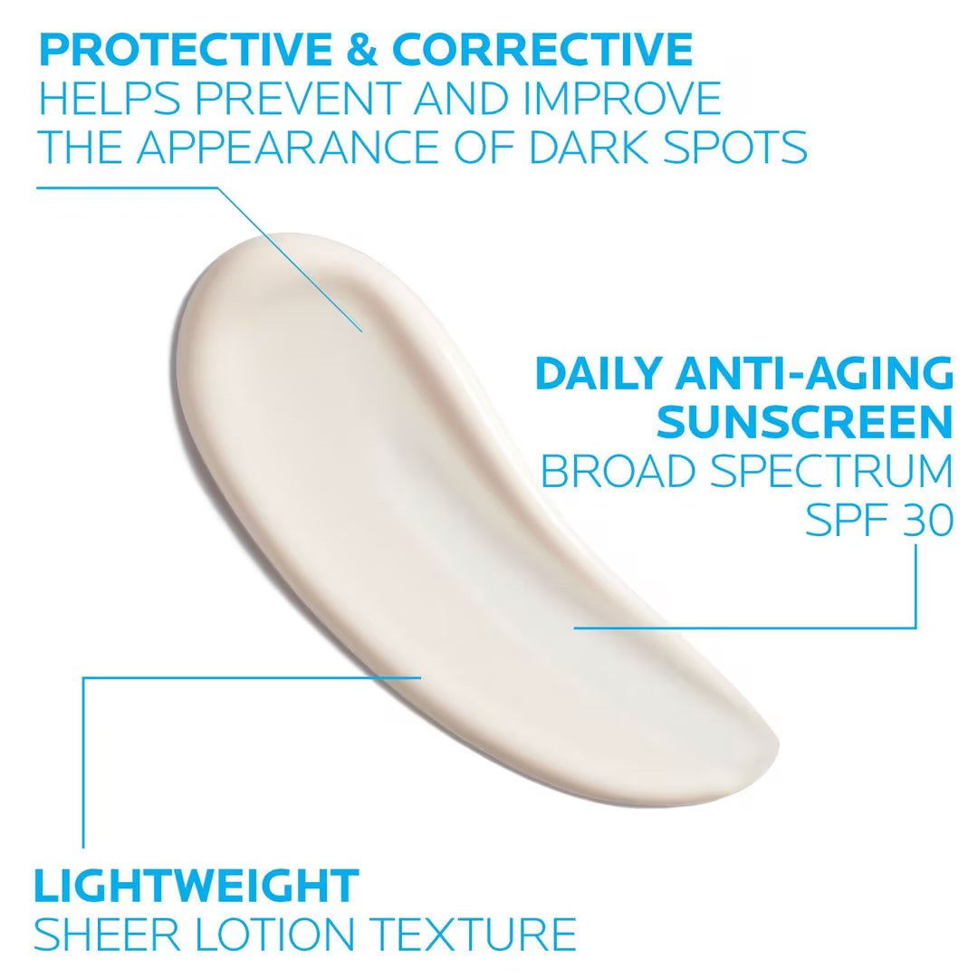 La Roche-Posay Protector solar hidratante diario Mela B3 UV, FPS 30