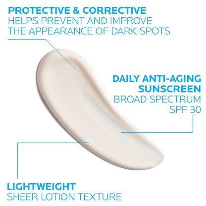 La Roche-Posay Protector solar hidratante diario Mela B3 UV, FPS 30