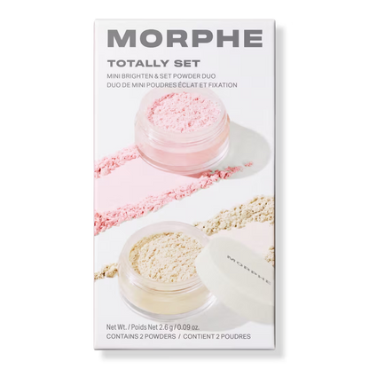 Morphe Totally Set Mini Brighten & Set Powder Duo