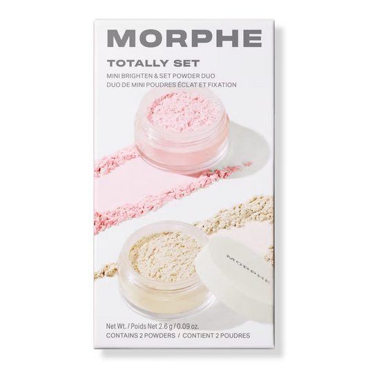 Morphe Totally Set Mini Brighten & Set Powder Duo