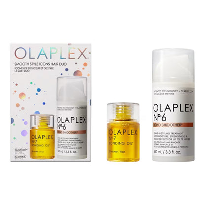 OLAPLEX Smooth Frizz and Style Hair Icons Set