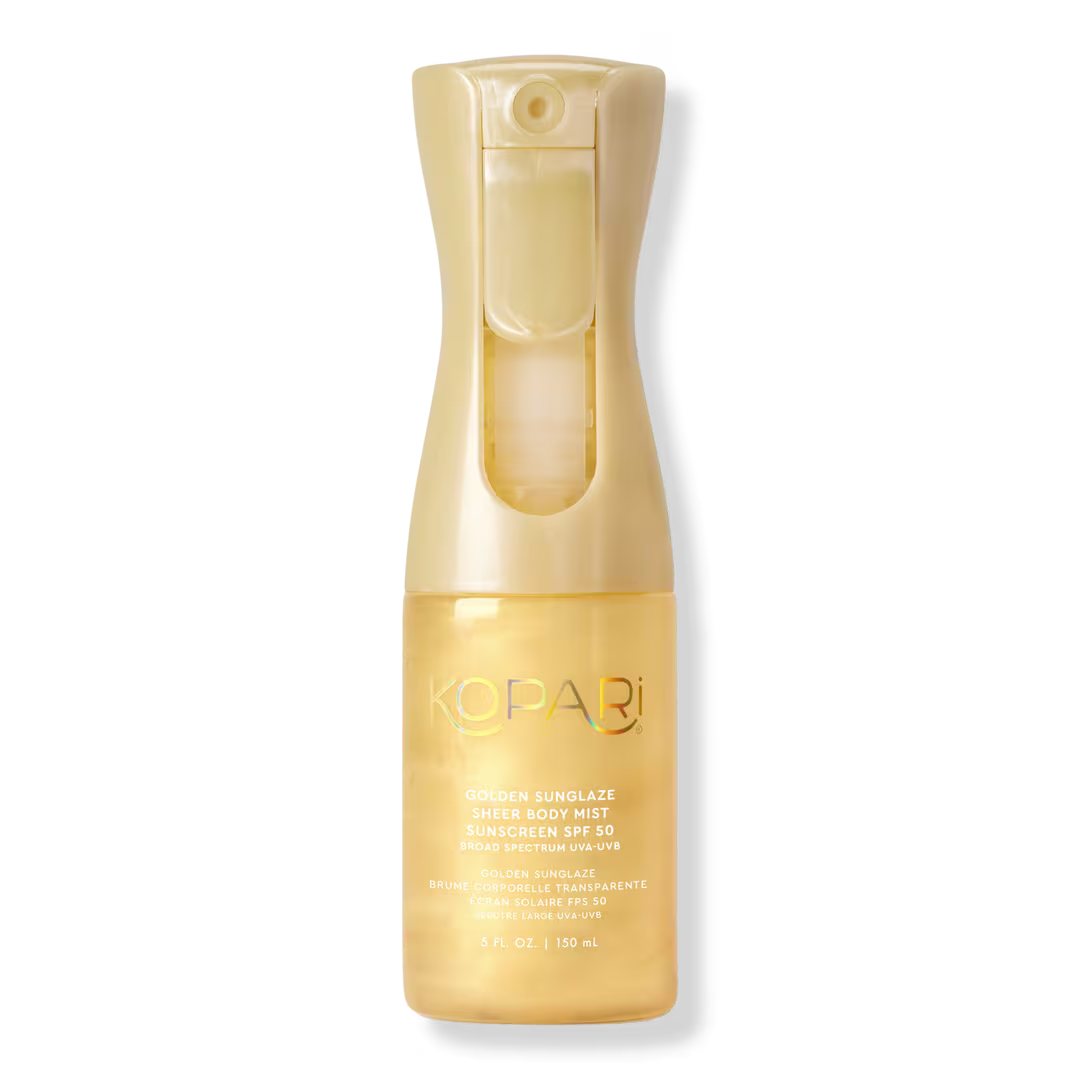 Kopari Beauty   Golden Sunglaze Sheer Body Mist Sunscreen SPF 50