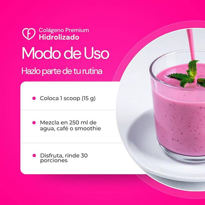 CARO FIT | Colágeno Hidrolizado Premium Sin Sabor