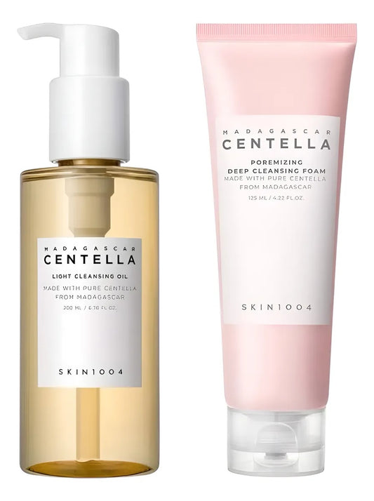 Skin1004 Madagascar Poremizing Cleansing Duo Doble Limpieza Todo Tipo De Piel Día/noche