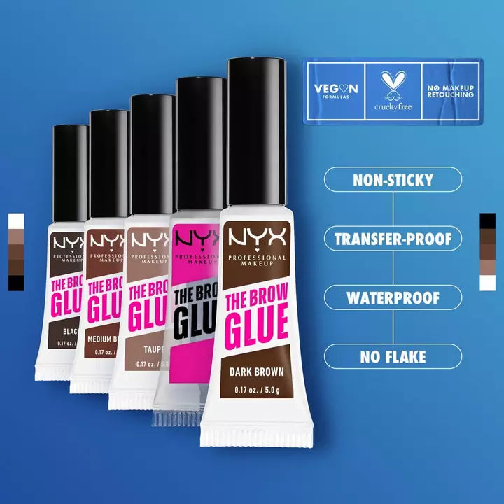 The Brow Glue Laminating Setting Gel NYX