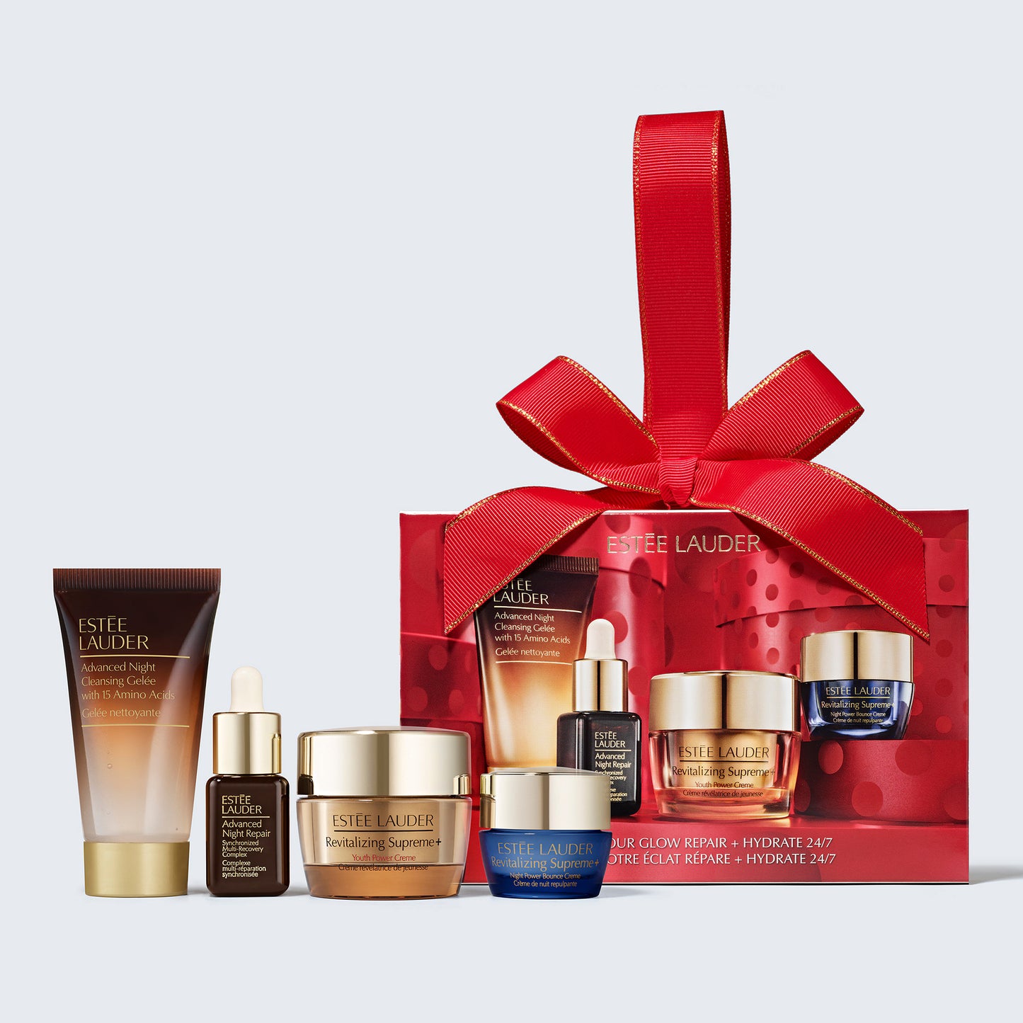 Unwrap Your Glow Revitalizing Supreme+ Skincare Starter Gift Set ESTEE LAUDER