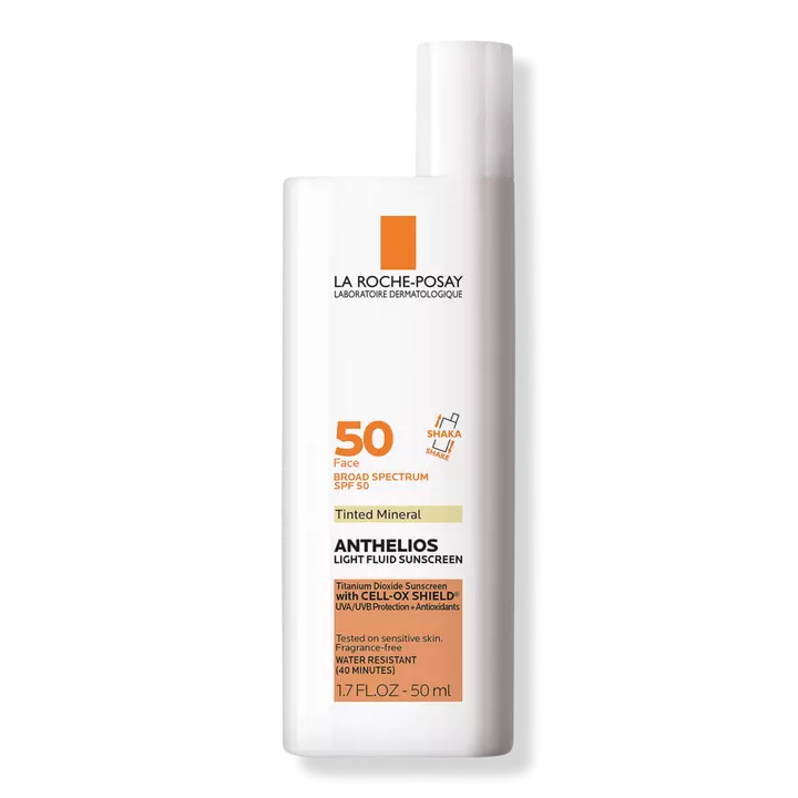 Anthelios Mineral Tinted Ultra Light Face Sunscreen Fluid SPF 50 LA ROCHE POSAY