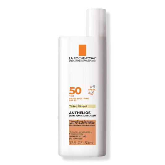 Anthelios Mineral Tinted Ultra Light Face Sunscreen Fluid SPF 50 LA ROCHE POSAY