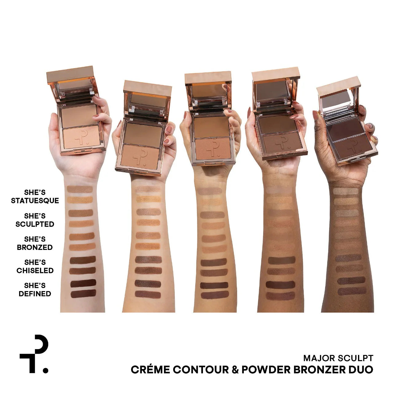 PATRICK TA  Major Sculpt Crème Contour & Powder Bronzer Duo
