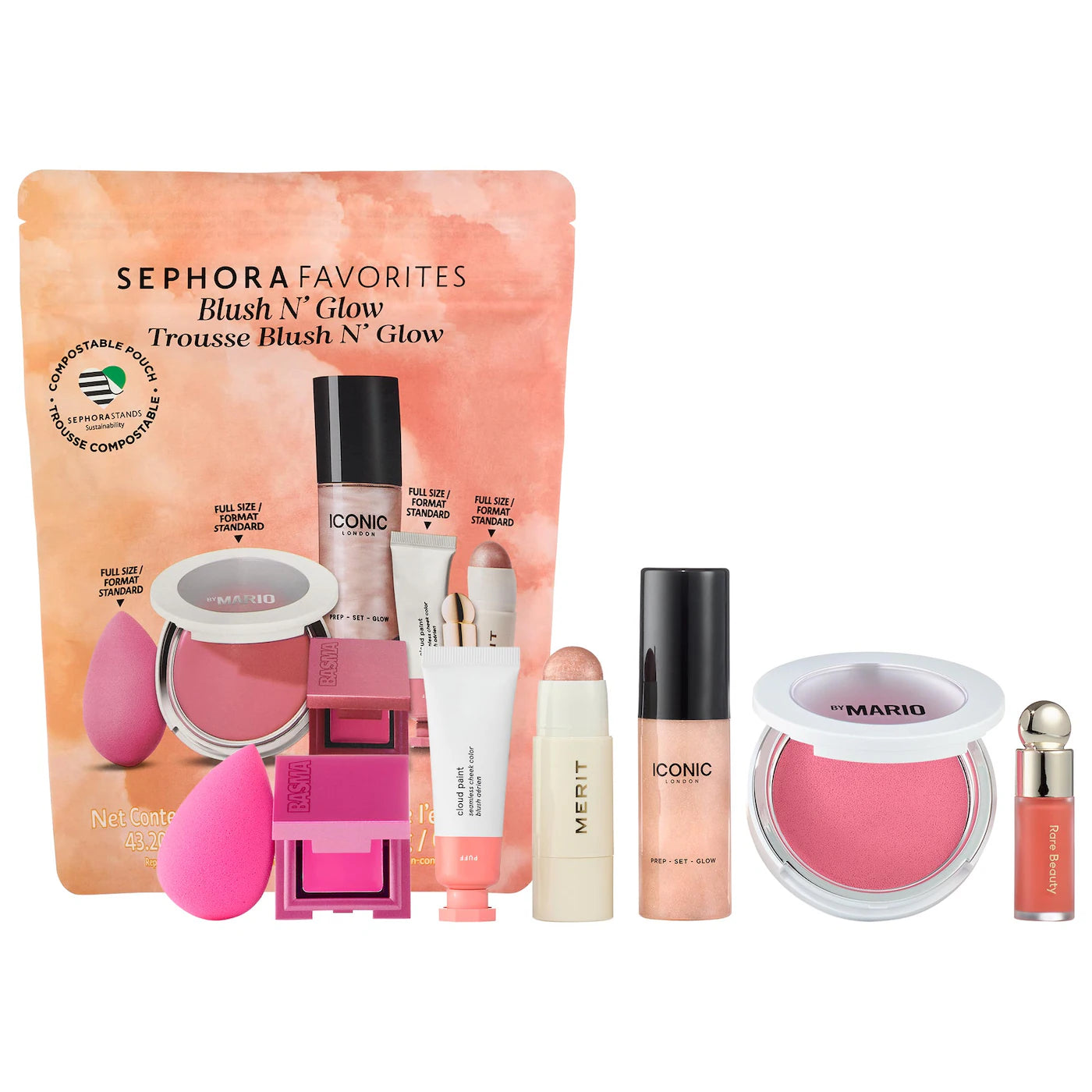 SEPHORA FAVORITES  Blush N' Glow Blush Makeup Value Set