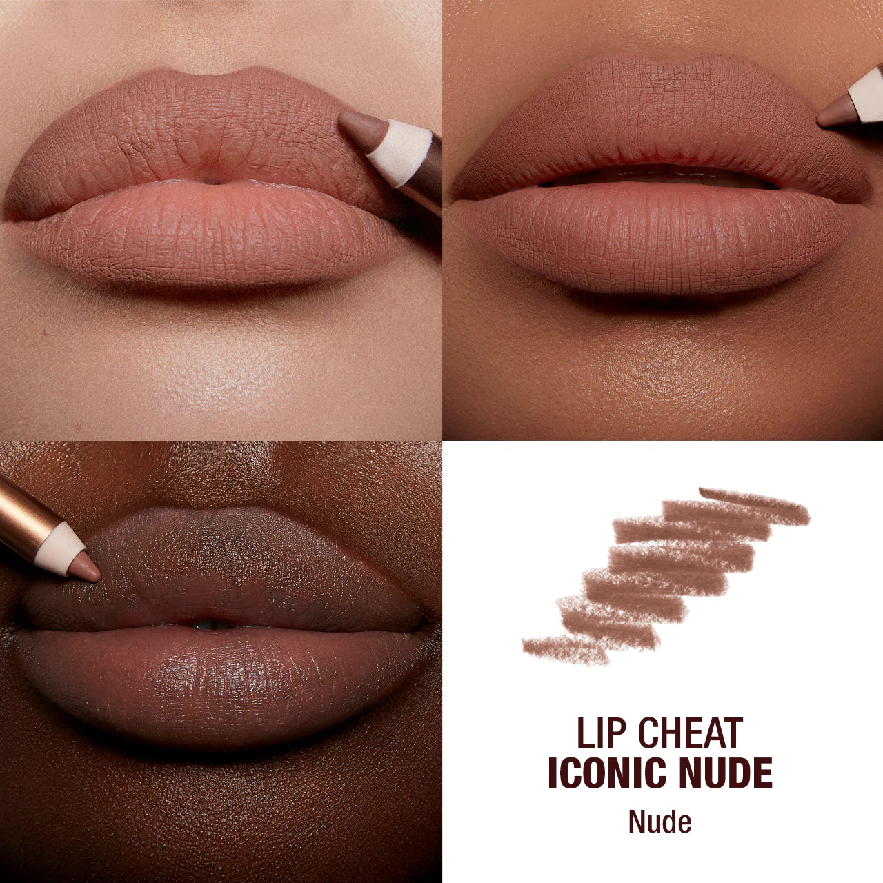 Charlotte Tilbury  Mini Iconic Lip Cheat Lip Liner Trio