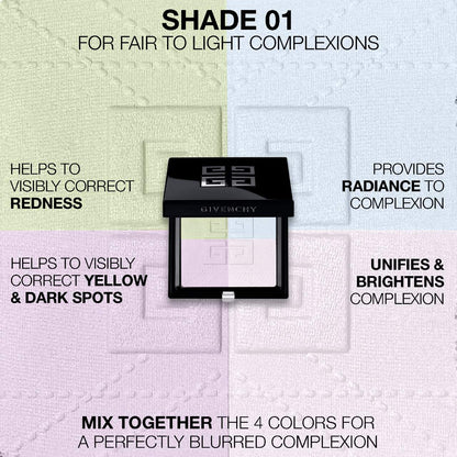 Givenchy  Prisme Libre Blurring & Color-Correcting Matte Pressed Powder