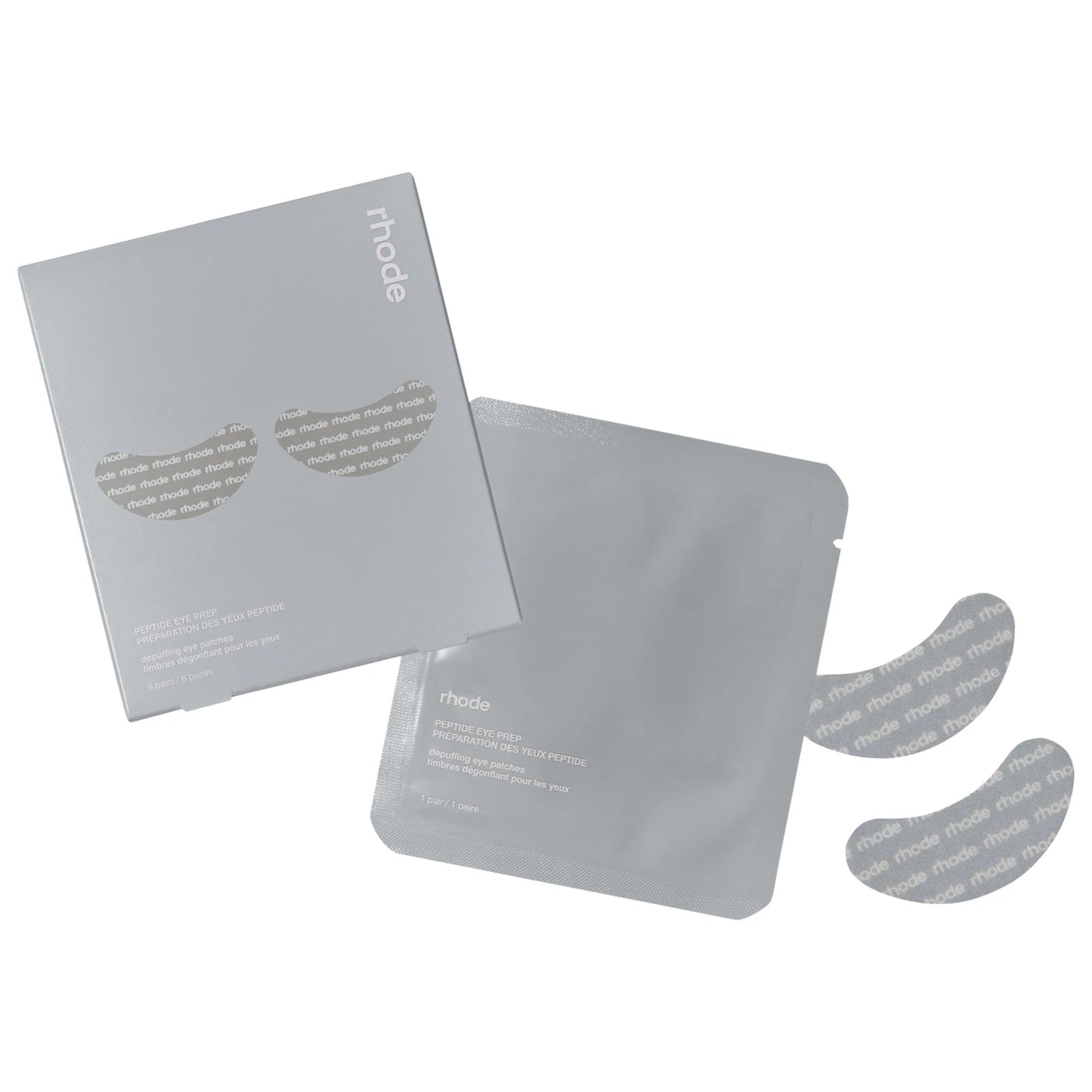 rhode  Peptide Eye Prep Depuffing Eye Patches