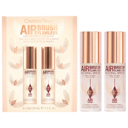 Charlotte Tilbury  Mini Airbrush Flawless Setting Spray Duo Gift Set