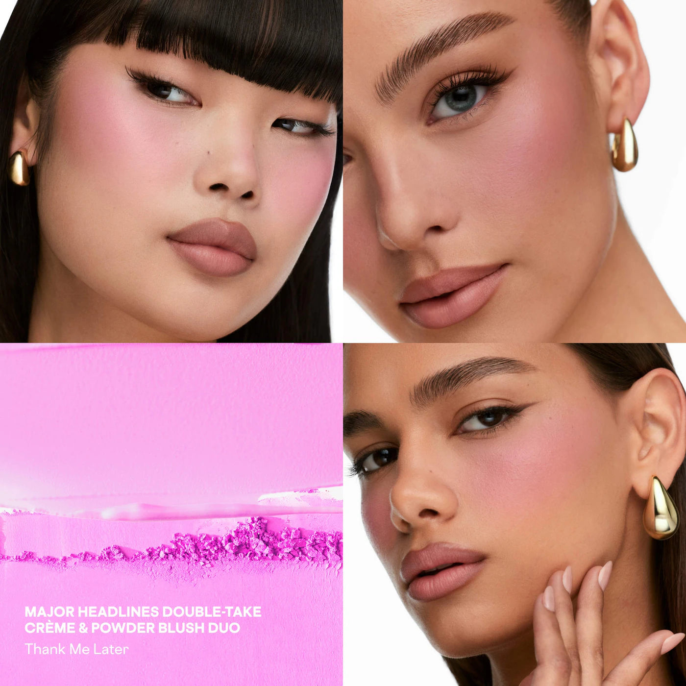 Major Headlines Double-Take Crème & Powder Blush Duo PATRICK TA